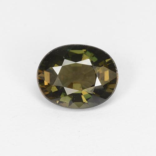 Medium Brown Kornerupine Gem - 1.4ct Oval Facet (ID: 453091)