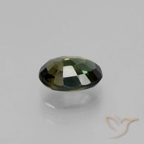 Kornerupine Gemstone in 8 x 6 mm (calibrated) Size for Sale, Kornerupine Stone in Medium Brown Color