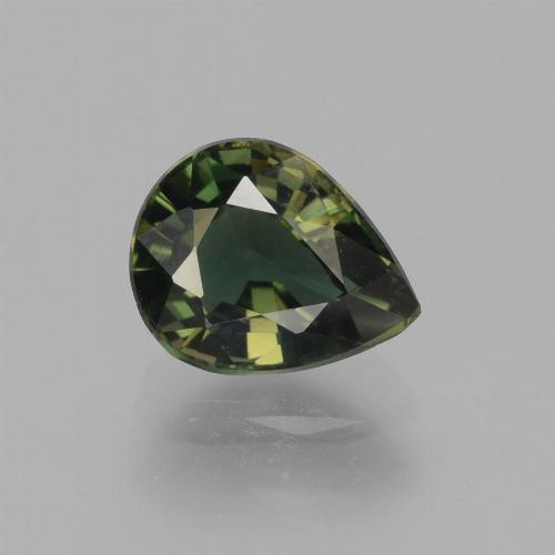 Verde scuro Cornerupina Gem - 1.7ct Sfaccettatura a pera (ID: 453162)