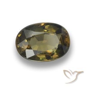 1.75 ct Brown Kornerupine Stone, Natural Kornerupine in Oval Facet Shape for Sale