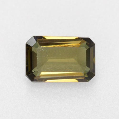 0.5ct Octagon Step Cut Brownish Green Kornerupine Gem for sale 0.5ct Octagon Step Cut Brownish Green Kornerupine Gem (ID: 497922)