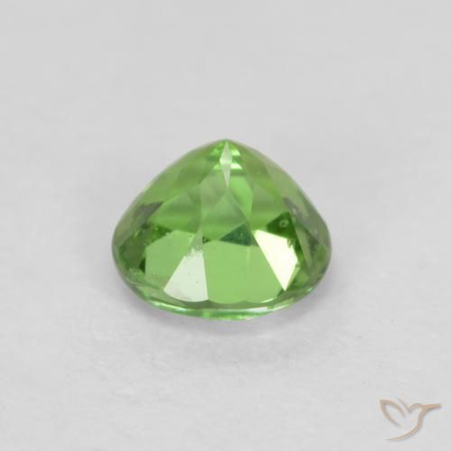 Kornerupine Gemstone in 3.7 mm Size for Sale, Kornerupine Stone in Lime Green Color