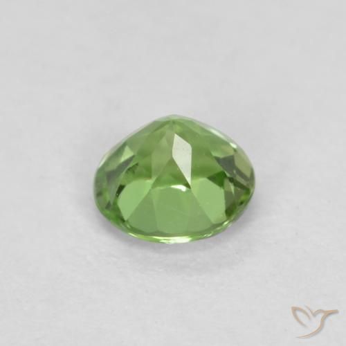 Kornerupine Gemstone in 3.4 mm Size for Sale, Kornerupine Stone in Medium Green Color