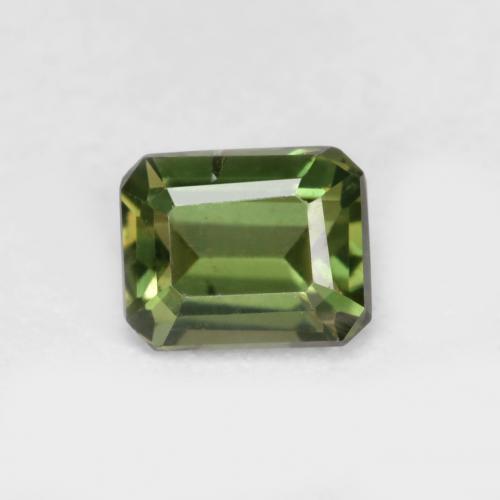 Light Forest Green Kornerupin Edelstein - 0.5ct Octagon Stufenschliff (ID: 581605)