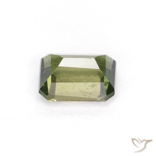 Kornerupine Gemstone in 4.7 x 3.8 mm Size for Sale, Kornerupine Stone in Brownish Green Color
