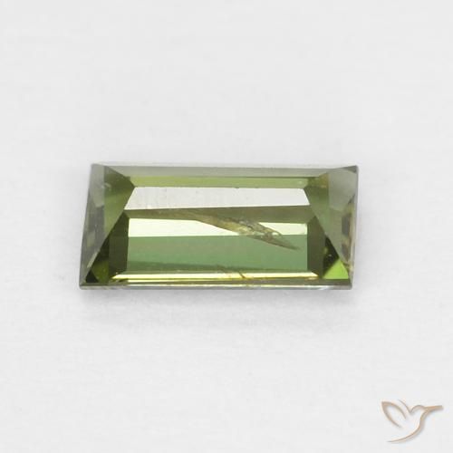 Kornerupine Gemstone in 5.5 x 3.2 mm Size for Sale, Kornerupine Stone in Dark Green Color