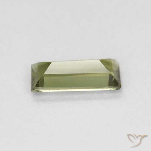 Kornerupine Gemstone in 5.9 x 2.9 mm Size for Sale, Kornerupine Stone in Olive Green Color