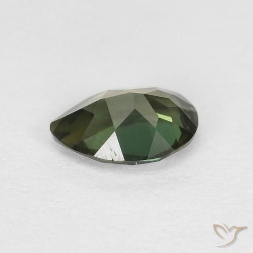 Kornerupine Gemstone in 5.7 x 4.1 mm Size for Sale, Kornerupine Stone in Medium Light Green Color