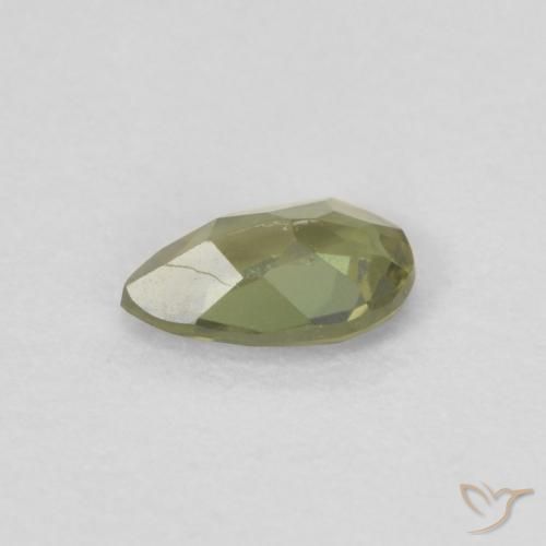 Kornerupine Gemstone in 5.2 x 3.3 mm Size for Sale, Kornerupine Stone in Deep Green Color