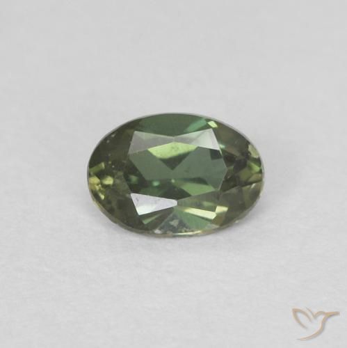 4,1 x 2,9mm Cornerupina verde taglio ovale dallo Sri Lanka, peso di 0,17 ct, pietra preziosa naturale non trattati in purezza VVS, 1 pezzo Cornerupina Ovale sfaccettato - Colore: Verde dorato, durezza Mohs di 6,5 - 7 adatto per gioielli da indossare ogni giorno , Photo A