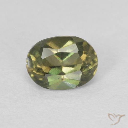 0.27ct Natural Warm Forest Green Kornerupine, Oval, VVS