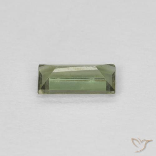 Kornerupine Gemstone in 5.2 x 2.6 mm Size for Sale, Kornerupine Stone in Medium Light Green Color
