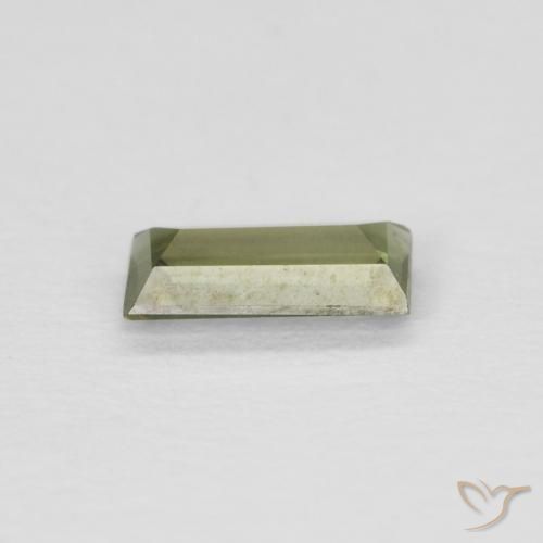 Kornerupine Gemstone in 5.5 x 2.8 mm Size for Sale, Kornerupine Stone in Medium Green Color