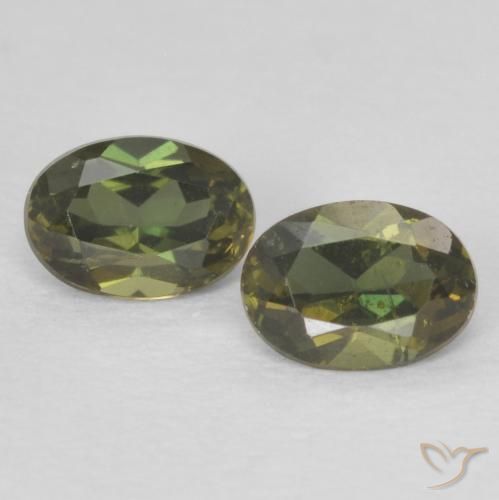 0.5 ct Oval Cut Kornerupine, 4.5 x 3.3 mm From Sri Lanka, Photo A