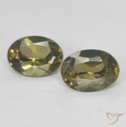 0.47 ct Oval Cut Kornerupine, 4.5 x 3.2 mm From Sri Lanka, Photo A
