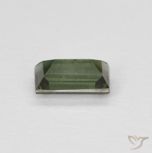 Kornerupine Gemstone in 4.7 x 2.9 mm Size for Sale, Kornerupine Stone in Brownish Green Color