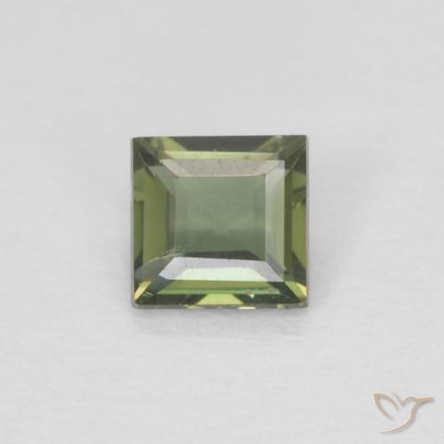 0.28 ct Square Cut Kornerupine، <cite dir="ltr" lang="en">3.8 x 3.7</cite> mm من سريلانكا, Photo A