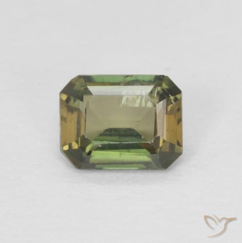 0.37ct Natural Brownish Green Kornerupine, Emerald Cut, VS