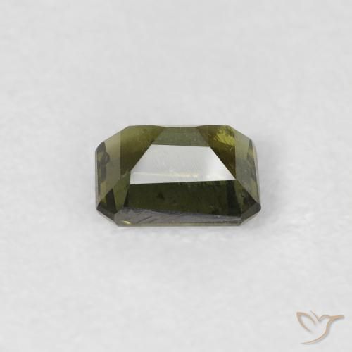 Kornerupine Gemstone in 4.7 x 3.8 mm Size for Sale, Kornerupine Stone in Light Green Color