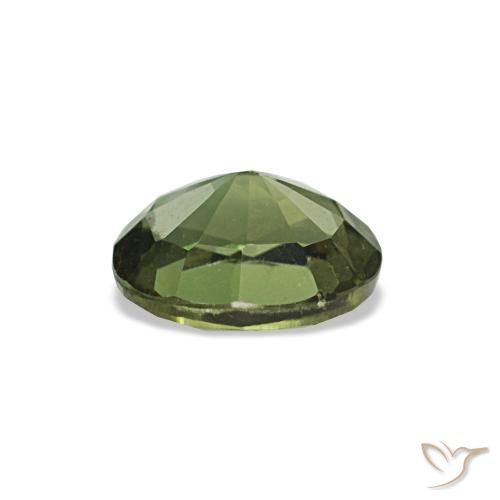 Kornerupine Gemstone in 5.6 x 4.9 mm Size for Sale, Kornerupine Stone in Forest Green Color