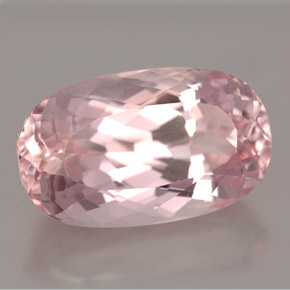14.83 ct Pink Kunzite Gemstone, Kunzite Gem in Oval Facet Shape for Sale.