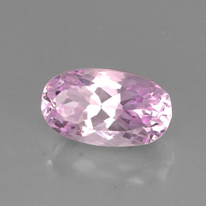 9.10 ct Pink Kunzite Stone, Natural Kunzite in Oval Facet Shape for Sale