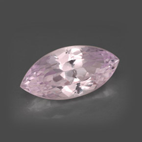 8.07 ct Pink Kunzite Stone, Natural Kunzite in Marquise Facet Shape for Sale