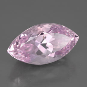 8.39 ct Pink Kunzite Stone, Natural Kunzite in Marquise Facet Shape for Sale