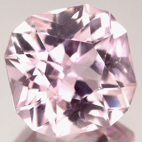 9.35 ct Pink Kunzite Gemstone, Kunzite Gem in Fancy Facet Shape for Sale.