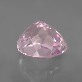 Kunzite Gemstone in 10.6 x 9.6 mm Size for Sale, Kunzite Stone in Pink Color