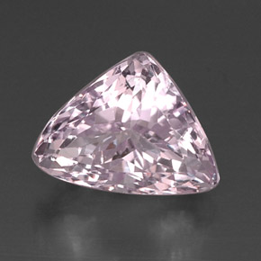 10.63 ct Pink Kunzite Gemstone, Kunzite Gem in Fancy Facet Shape for Sale.