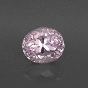 4.82 ct Pink Kunzite Stone, Natural Kunzite in Oval Facet Shape for Sale