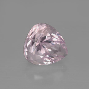 3.43 ct Pink Kunzite Gemstone, Kunzite Gem in Pear Facet Shape for Sale.