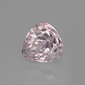 3.43 ct Pink Kunzite Stone, Natural Kunzite in Pear Facet Shape for Sale