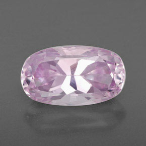 4.77 ct Pink Kunzite Gemstone, Kunzite Gem in Oval Facet Shape for Sale.