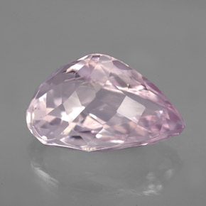 Kunzite Gemstone in 14 x 9 mm (calibrated) Size for Sale, Kunzite Stone in Pink Color