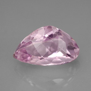 Kunzite Gemstone in 14 x 9 mm (calibrated) Size for Sale, Kunzite Stone in Pink Color