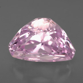 4.34 ct Pink Kunzite Gemstone, Kunzite Gem in Fancy Facet Shape for Sale.