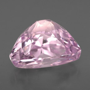 4.34 ct Pink Kunzite Stone, Natural Kunzite in Fancy Facet Shape for Sale