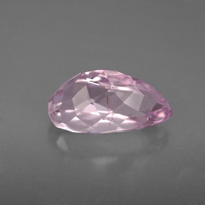 Kunzite Gemstone in 12.4 x 7.1 mm Size for Sale, Kunzite Stone in Pink Color