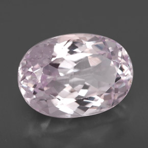 6.69 ct Pink Kunzite Stone, Natural Kunzite in Oval Facet Shape for Sale