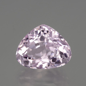 8.84 ct Pink Kunzite Stone, Natural Kunzite in Pear Facet Shape for Sale