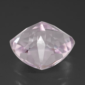 Kunzite Gemstone in 11.9 x 11.4 mm Size for Sale, Kunzite Stone in Light Pink Color