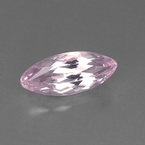 6.44 ct Pink Kunzite Gemstone, Kunzite Gem in Marquise Facet Shape for Sale.