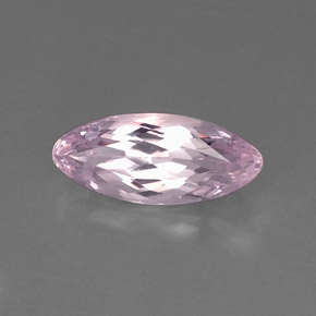 6.44 ct Pink Kunzite Stone, Natural Kunzite in Marquise Facet Shape for Sale