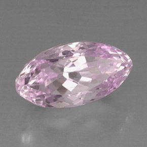 10.35 ct Pink Kunzite Stone, Natural Kunzite in Marquise Facet Shape for Sale