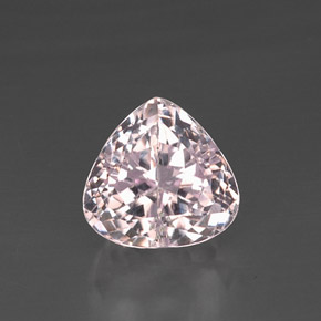 9.89 ct Pink Kunzite Gemstone, Kunzite Gem in Pear Facet Shape for Sale.