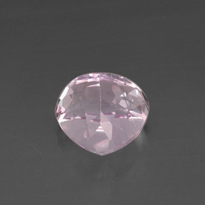 Kunzite Gemstone in 12.9 x 12.5 mm Size for Sale, Kunzite Stone in Pink Color