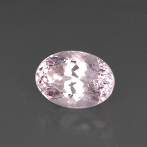 9.00 ct Pink Kunzite Stone, Natural Kunzite in Oval Facet Shape for Sale
