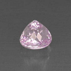 Kunzite Gemstone in 9.7 x 9.2 mm Size for Sale, Kunzite Stone in Pink Color